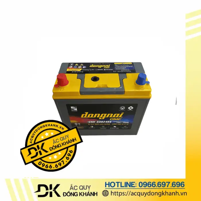Công nghệ CMF và lợi ích của acquy Đồng Nai CMF 50B24RS