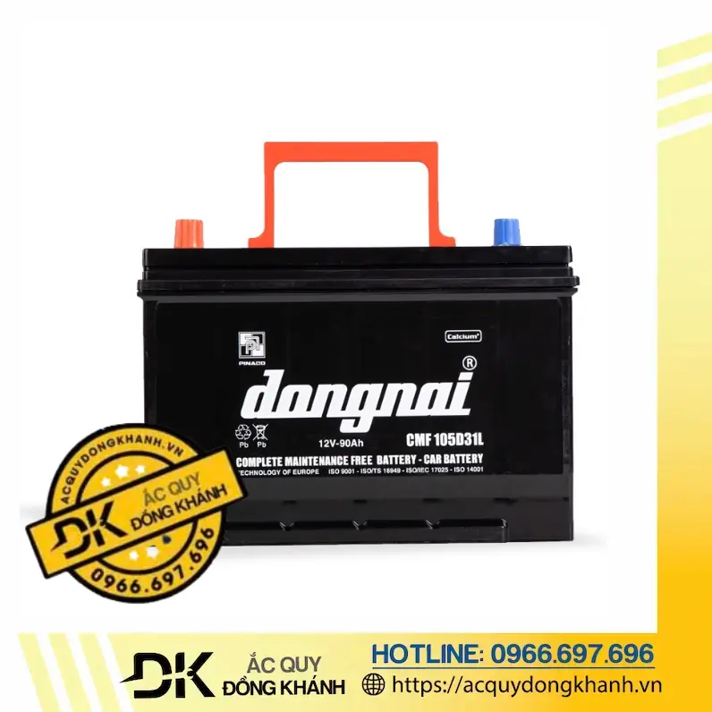 Ưu điểm của bình ắc quy Extra CMF 105D31L Đồng Nai 12V 90Ah