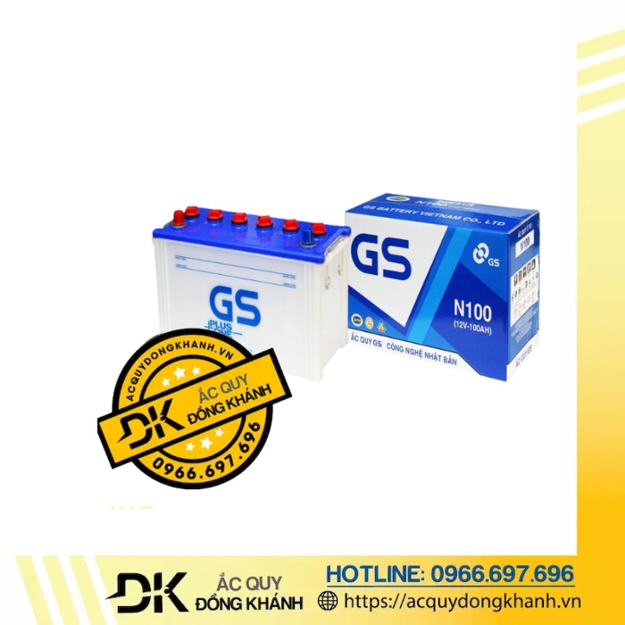 Bình Ắc Quy GS N100 12V 100Ah