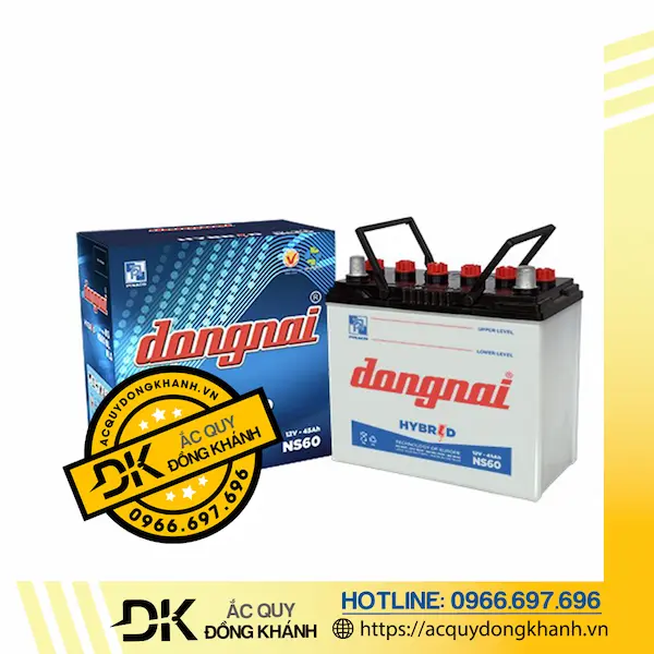 Ắc Quy Đồng Nai NS60 12V - 45AH
