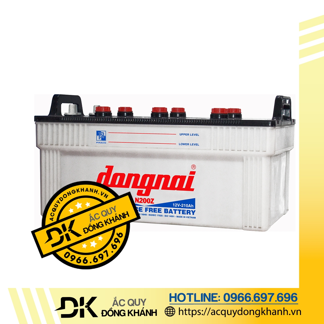 Ắc Quy Đồng Nai N200Z 12V - 210AH