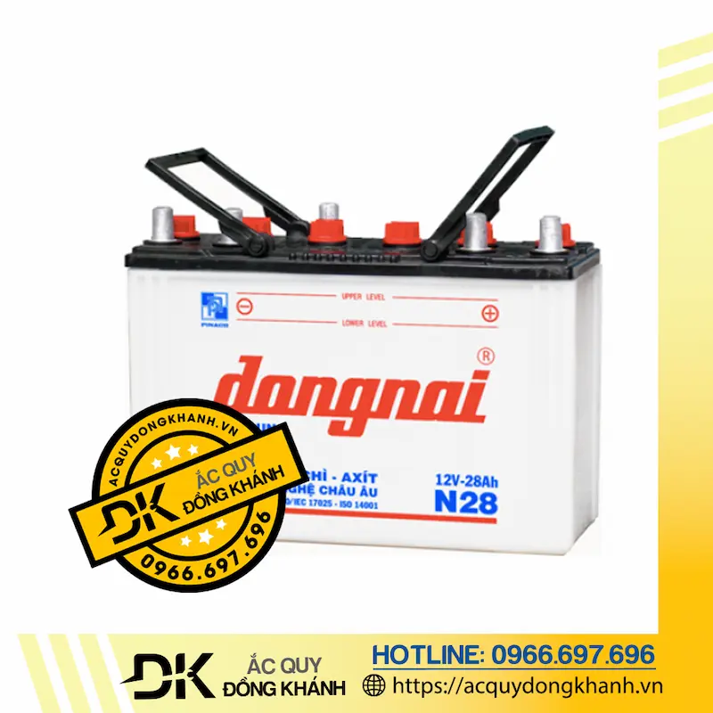 Ắc Quy Đồng Nai N28 12V - 28Ah