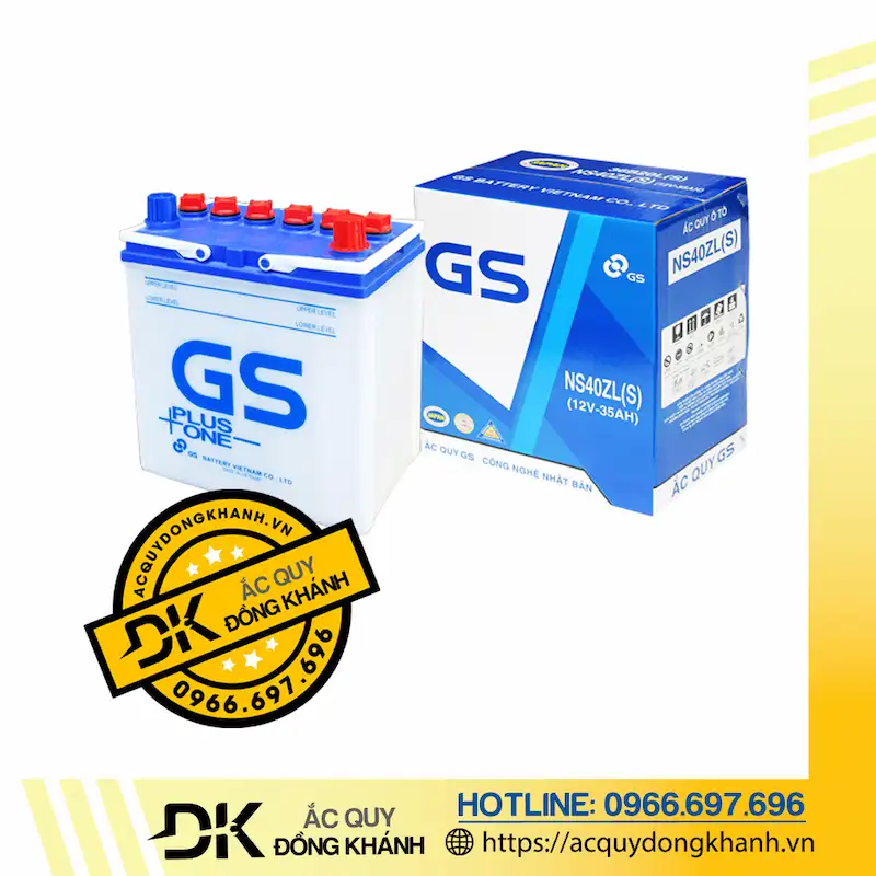 Ắc Quy GS NS40ZLS 12V - 35Ah