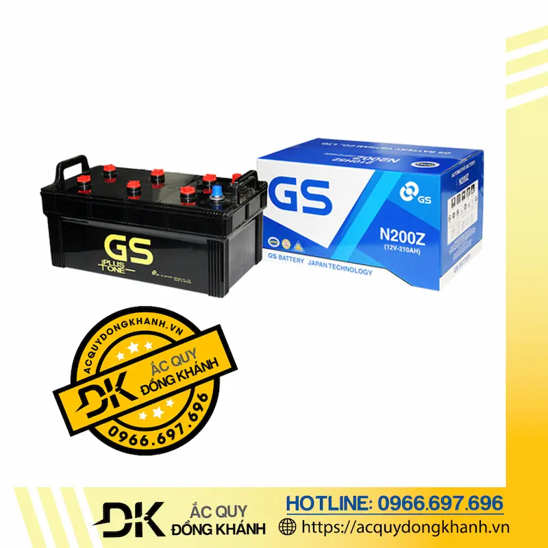Ắc Quy GS N200Z 12V - 210Ah