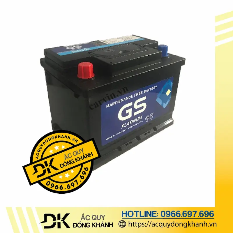 Ắc Quy GS MF Din60R 12V - 60Ah
