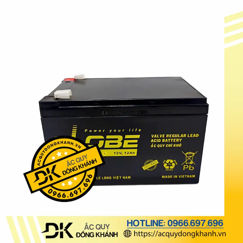 Ắc Quy GLOBE WP12-12 SE 12V - 12Ah