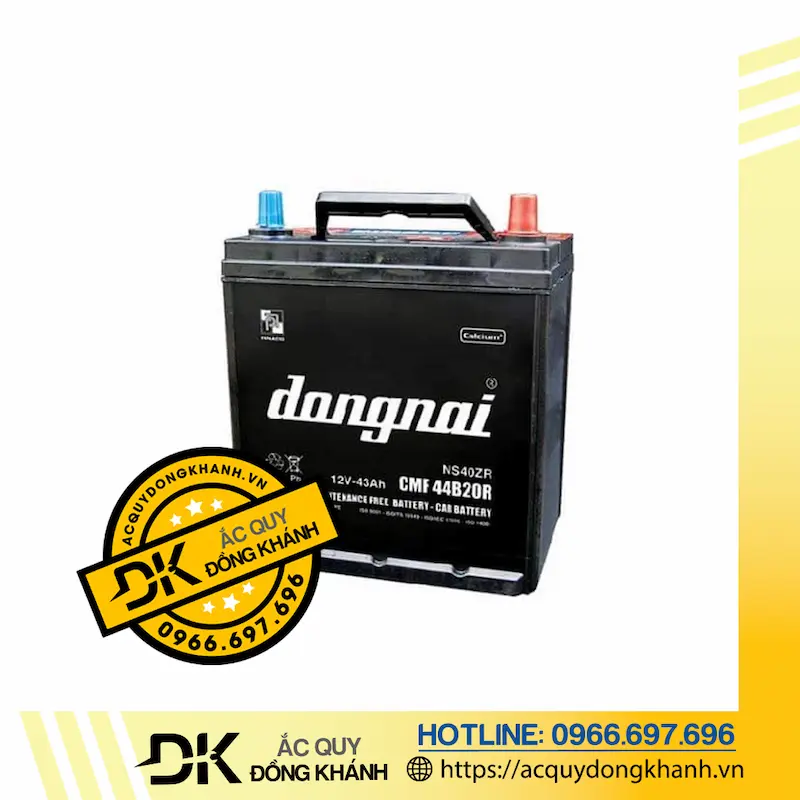 Bình Ắc Quy Đồng Nai 12V 43Ah CMF 44B20L
