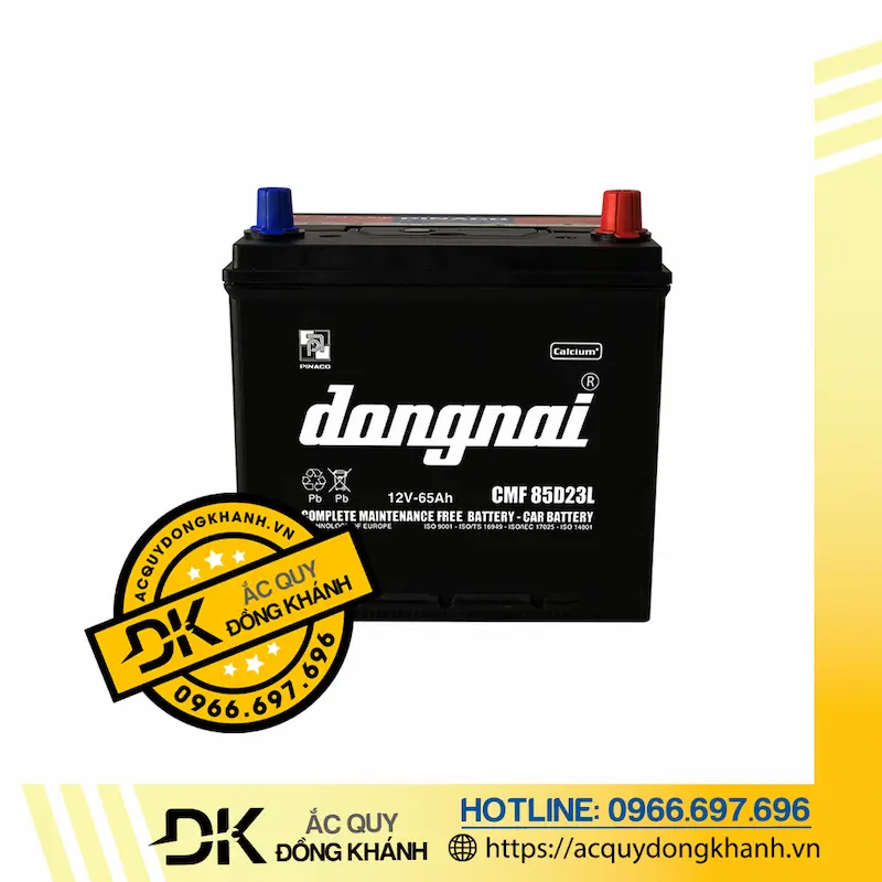 Ắc Quy Đồng Nai CMF 85D23L 12V - 65AH