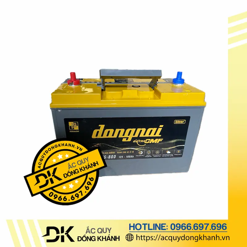 Ắc quy Extra CMF 31S800 Đồng Nai (12v100ah)
