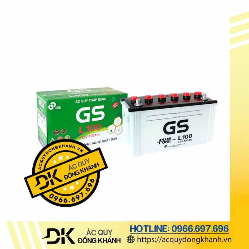Ắc Quy GS L100 12V - 100Ah