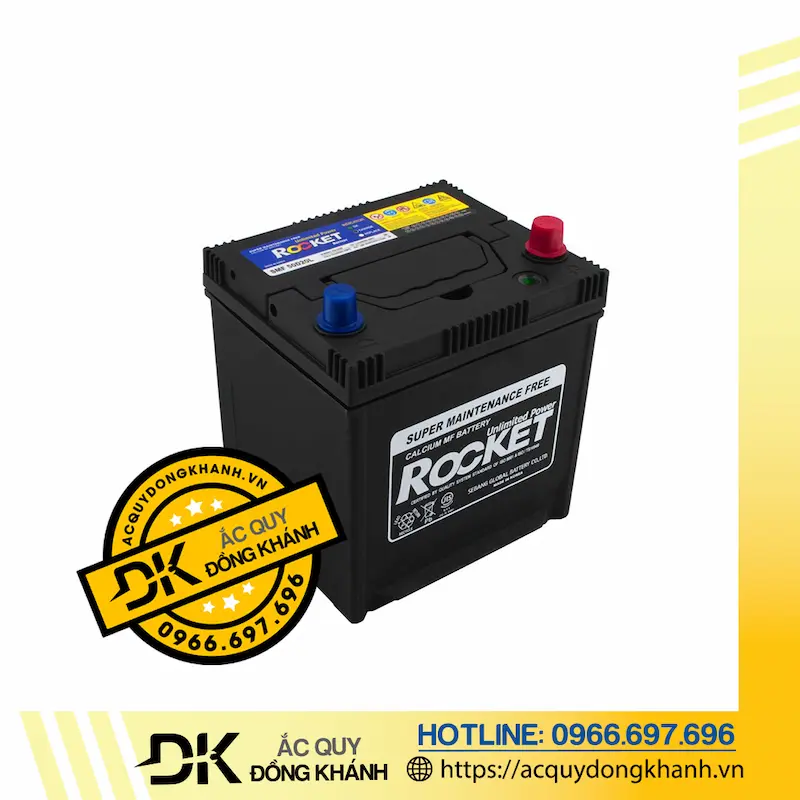 Ắc Quy Rocket 50AH 12V - SMF 50D20L