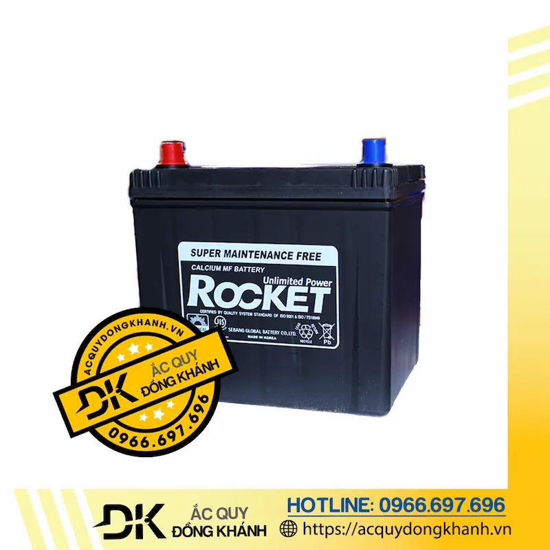 Ắc quy ROCKET SMF N50ZL 12V - 60AH