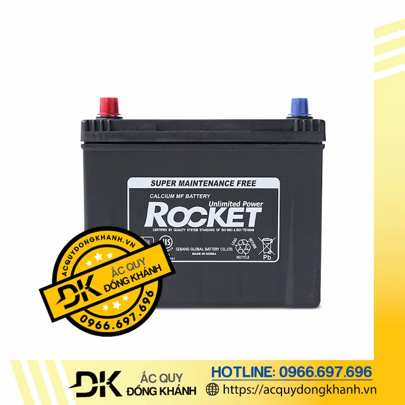 Ắc Quy ROCKET SMF NX110-5ZL 12V - 75AH