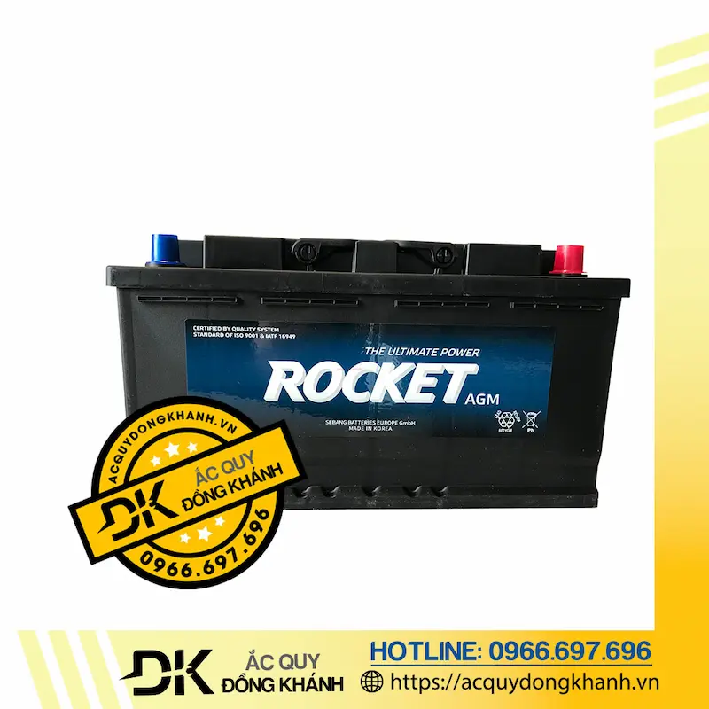 Ắc Quy ROCKET AGM L5 12V - 100AH