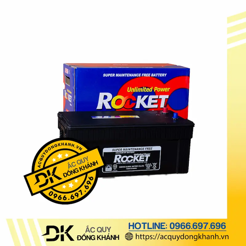 Bình Ắc Quy Khô ROCKET 150AH 12V - SMF N150