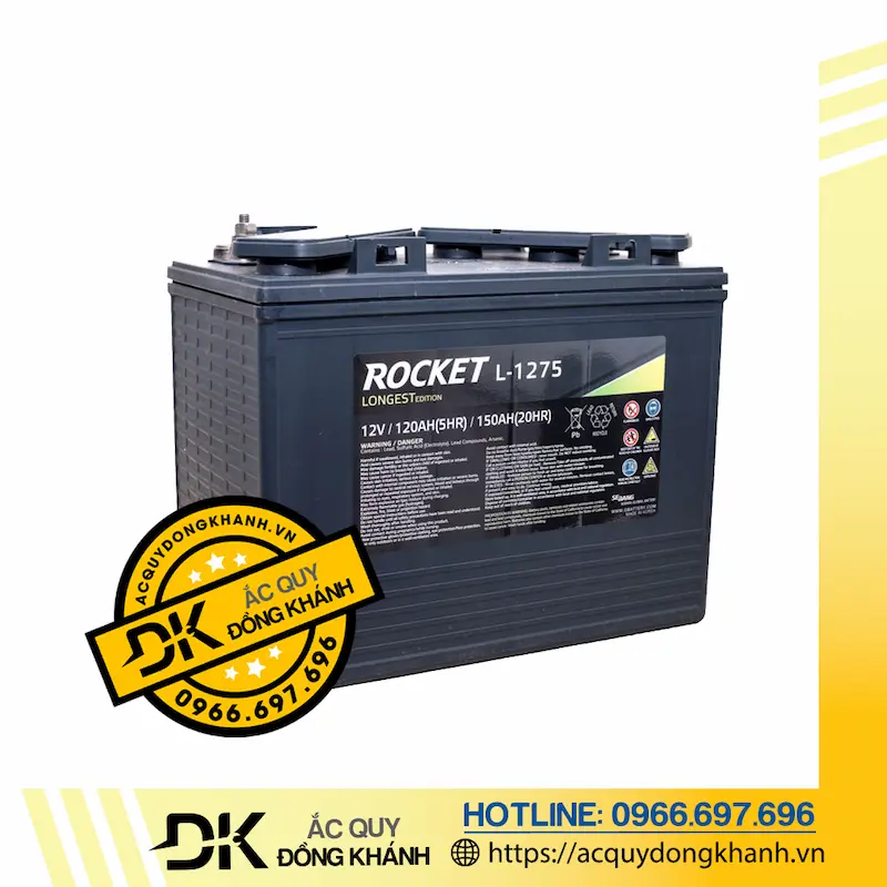 Ắc Quy ROCKET L-1275 12V - 150AH