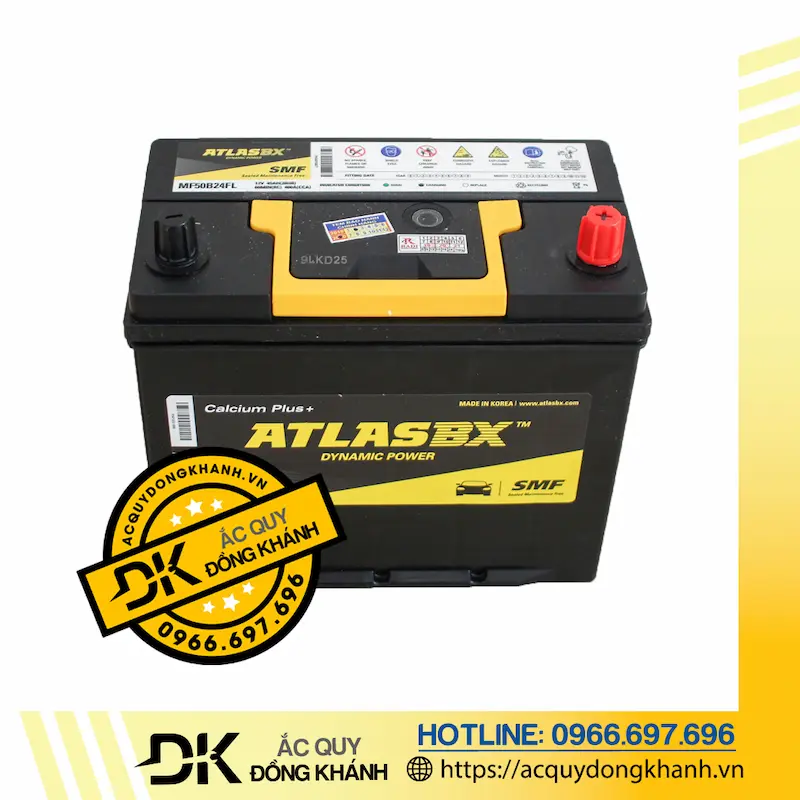 Ắc Quy Atlas MF50B24L 12V - 45AH