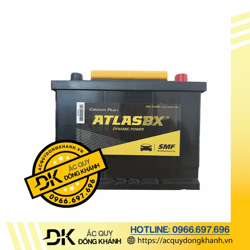 Ắc Quy Atlas Din MF57113 (DIN72) 12V - 72Ah