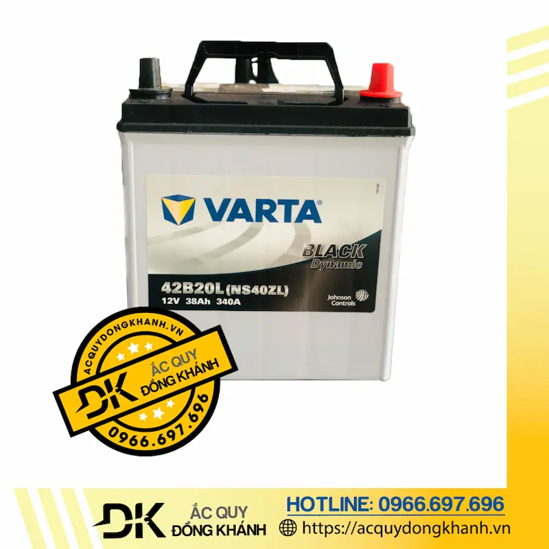 Ắc Quy Varta 42B20R (NS40ZR) 12V - 38Ah