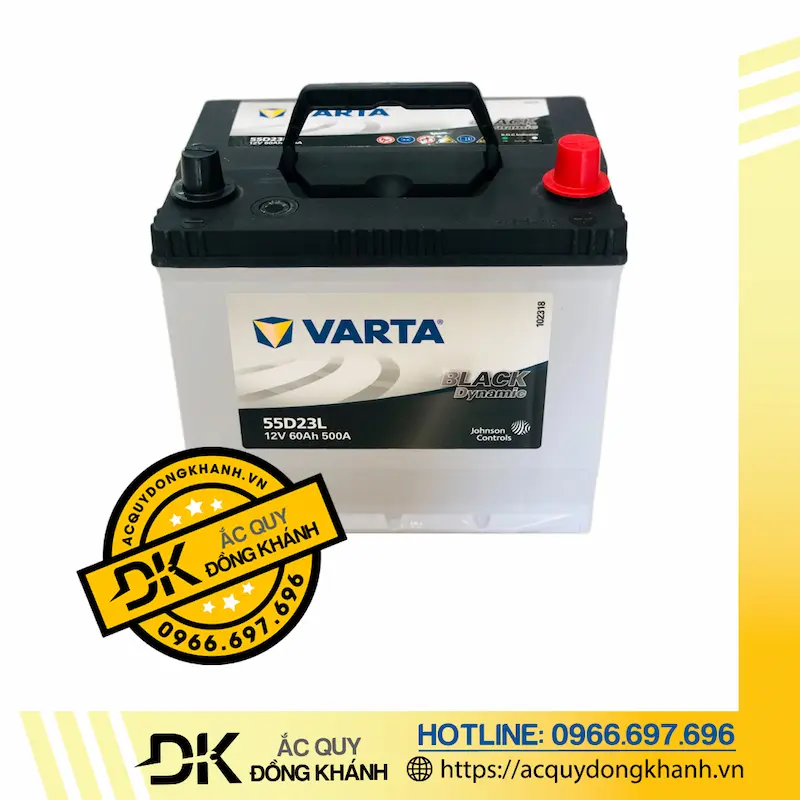Ắc Quy Varta 55D23L 12V - 60ah