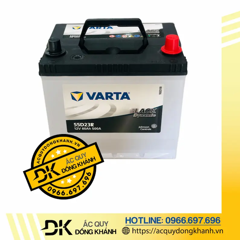 Ắc Quy Varta 55D23R 12V - 60ah