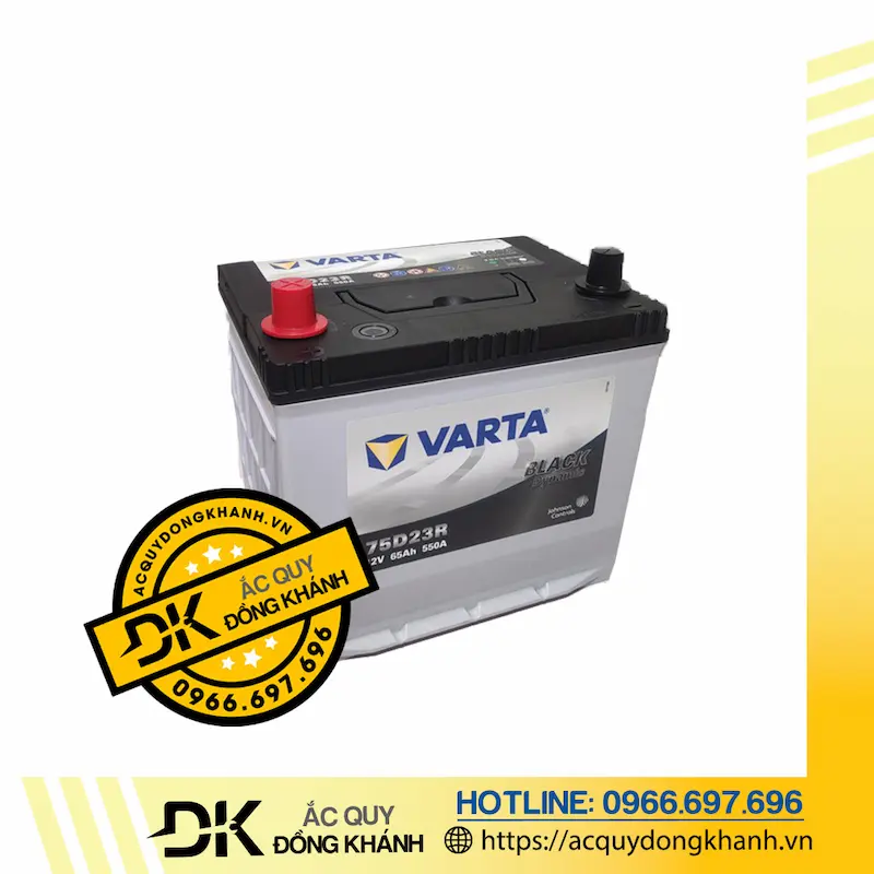 Ắc Quy Varta 75D23R 12V - 65Ah