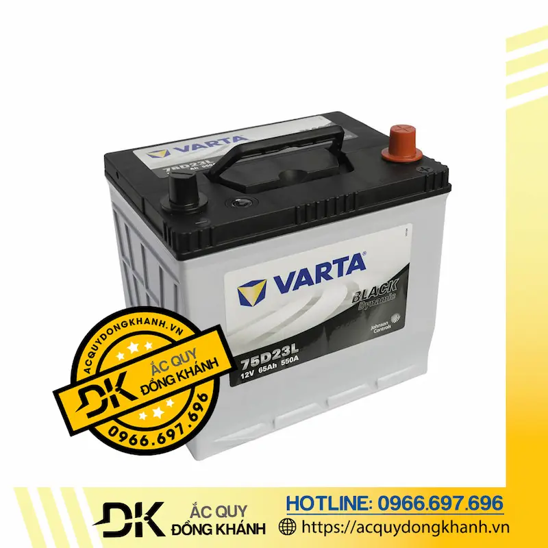 Ắc Quy Varta 75D23L 12V - 65Ah 