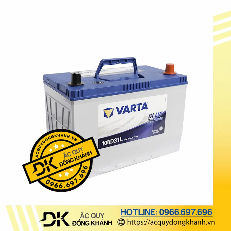 Ắc Quy Varta 90Ah 12V - 105D31L