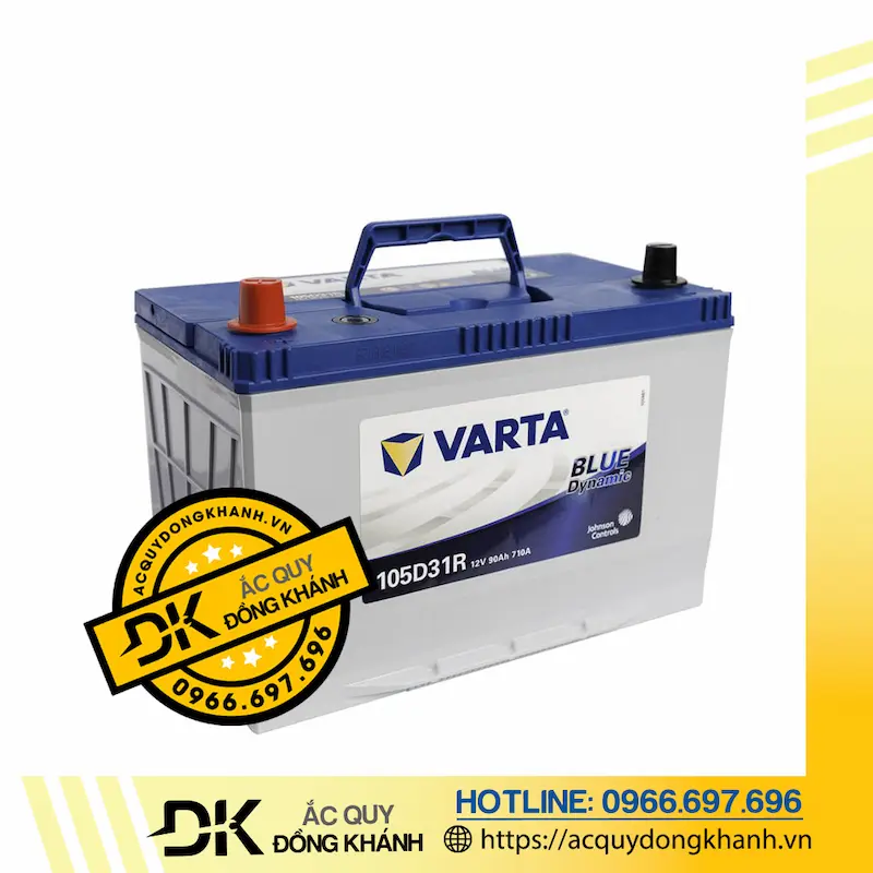 Ắc Quy Varta 105D31R 12V - 90Ah