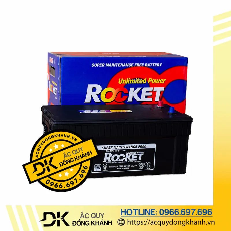 Bình Ắc Quy Rocket 200AH 12V - SMF N200
