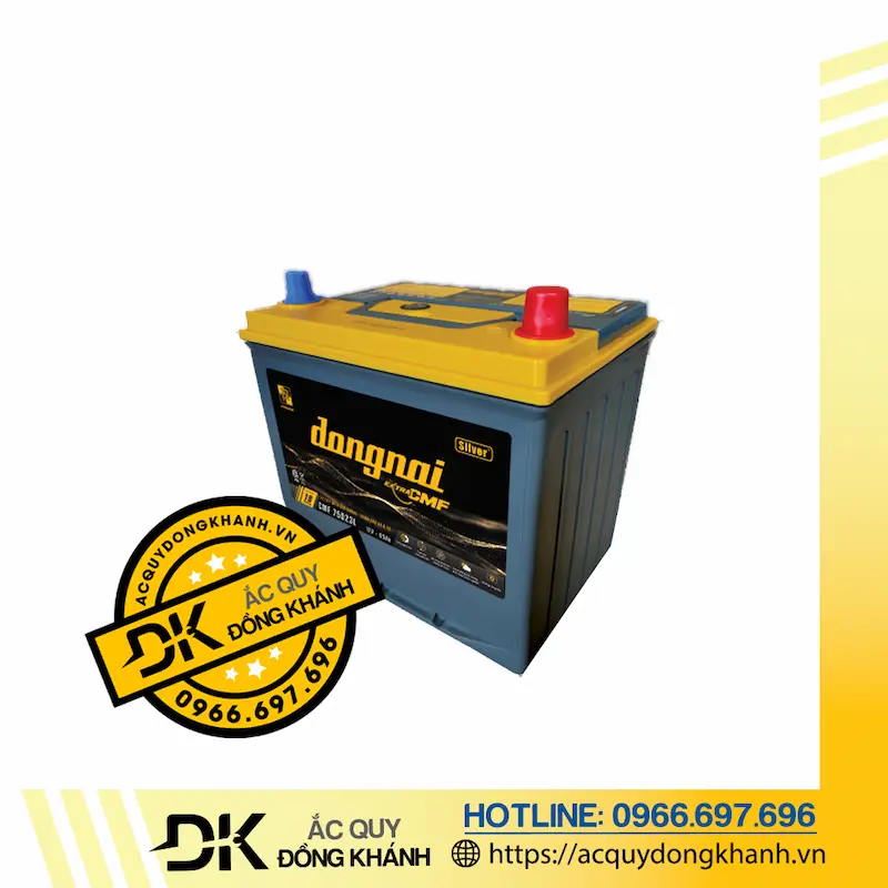 Ắc Quy Đồng Nai Extra CMF 75D23L 12V 65AH