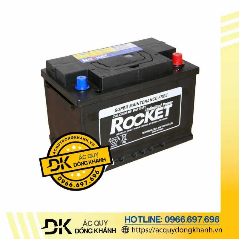 Ắc Quy Rocket SMF 57820 12V 78AH