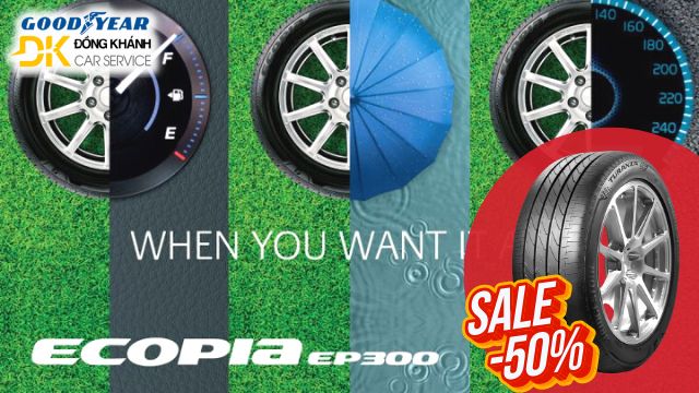 Lốp Bridgestone Ecopia EP300 Thông tin Chi Tiết & Báo Giá