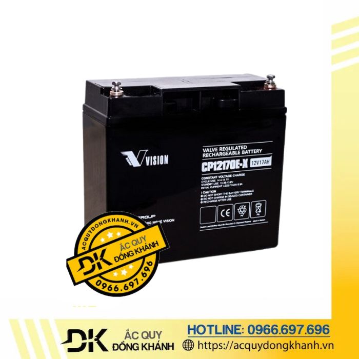 Bình Ắc Quy Vision 12V 17Ah || CP12170E-X