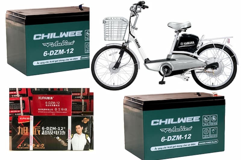 Các loại ắc quy xe đạp điện