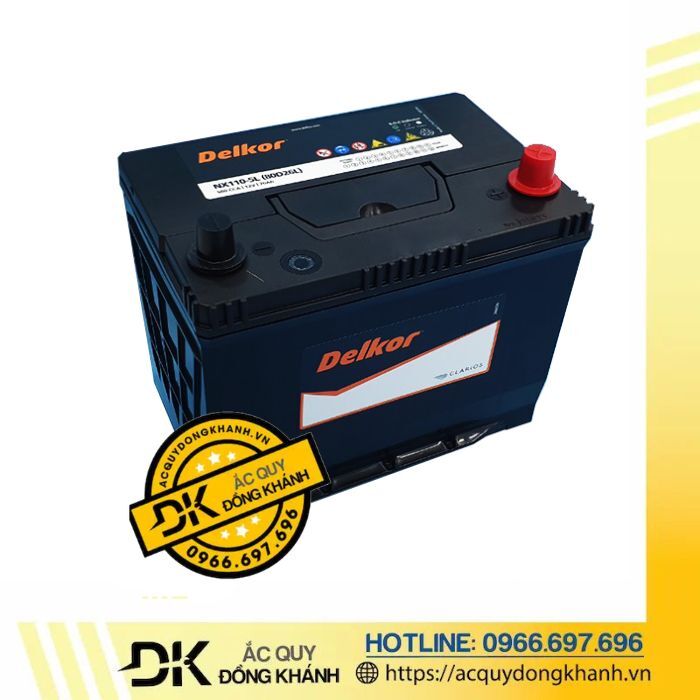 Báo giá bình ắc quy delkor 70ah