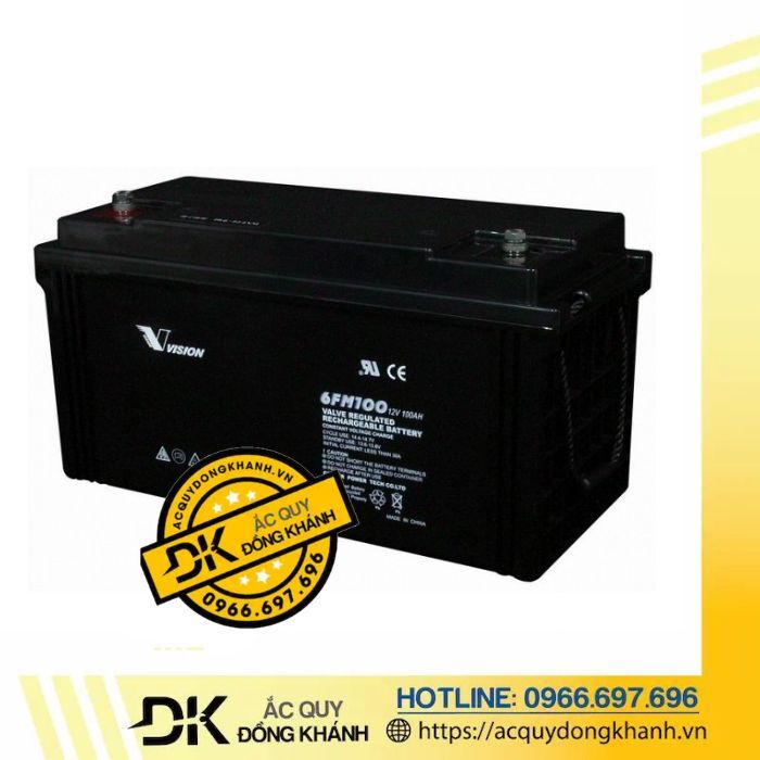 Bình Ắc Quy Vision 100ah