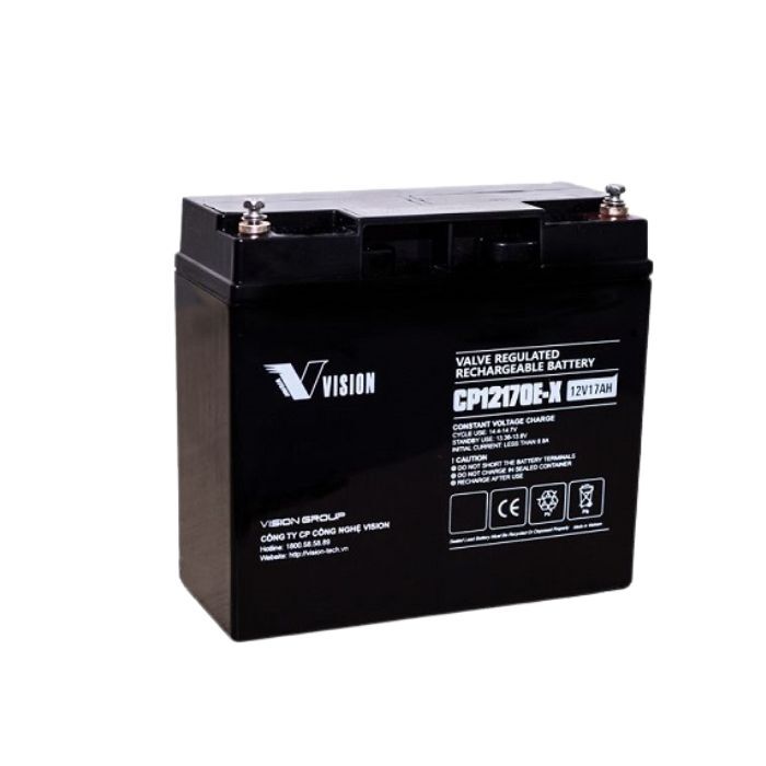 Báo Giá Ắc Quy Vision 12V 17Ah